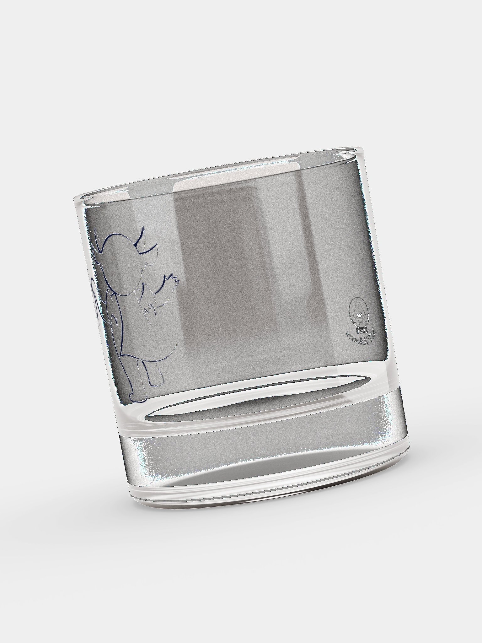 Cryptid On Your Corner Rocks Glass product image (2)