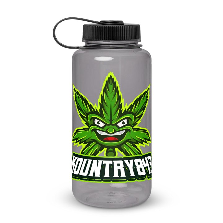 Cannibis Logo - Wide Mouth Water Bottle product image (1)