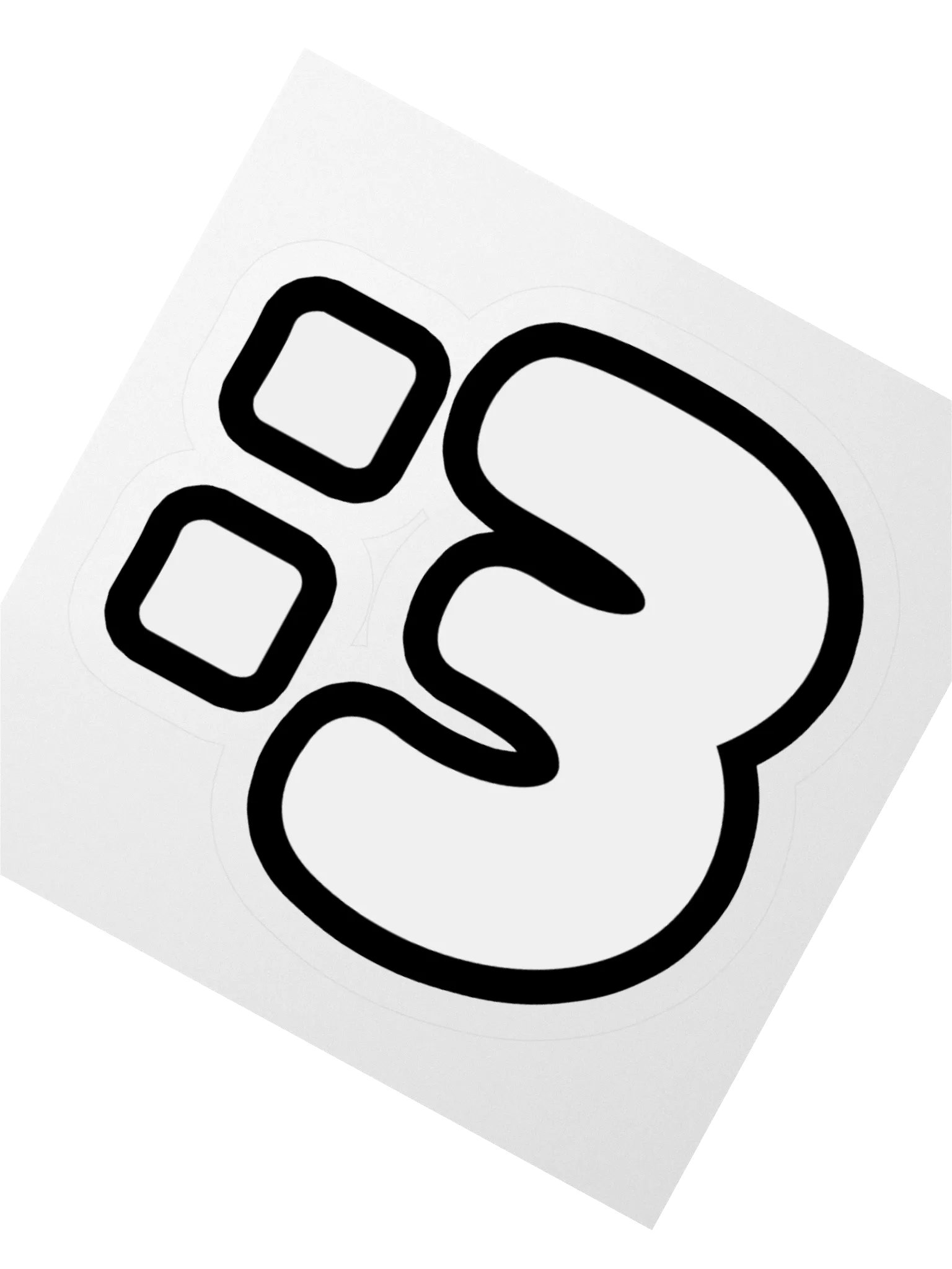 Colon Three Sticker :3 product image (4)