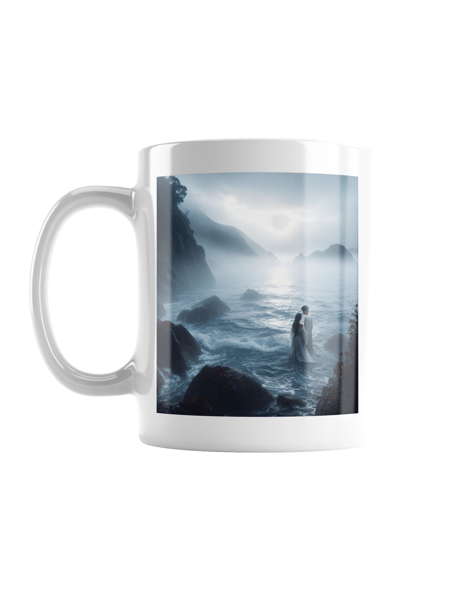 Tidal Hearts - Ethereal Ocean Couple Mug product image (2)