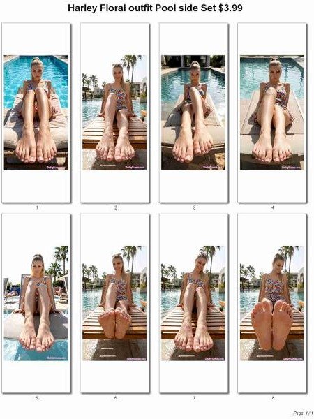 Harley Floral Outfit Poolside Set (Look book Vol. 2) product image (1)