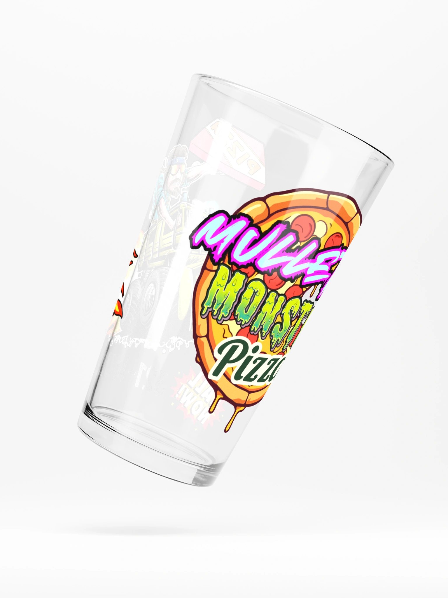 Shaker Pint Glass : MULLETS MONSTER PIZZA product image (5)