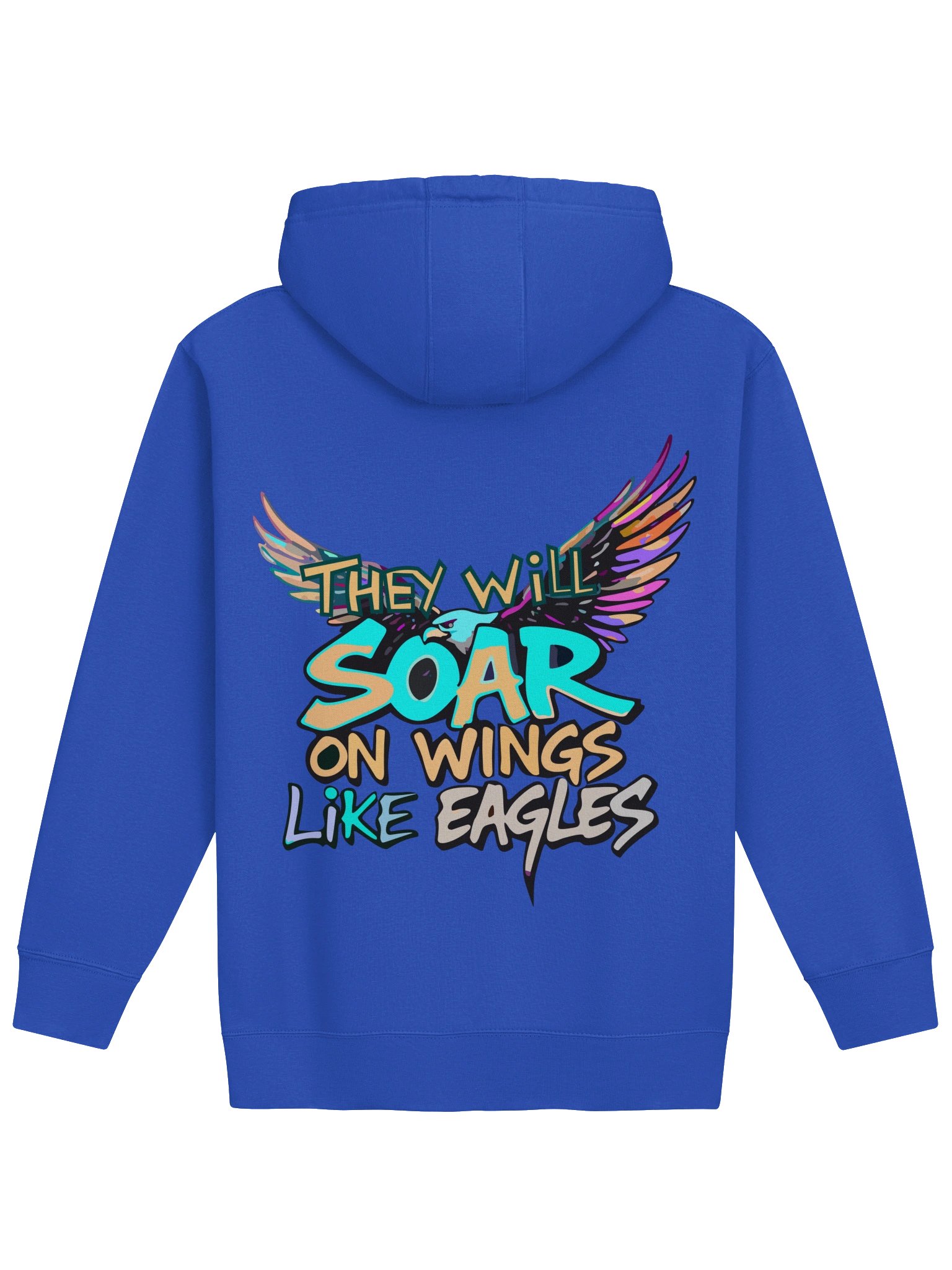 They Will Soar Bible Verse Graffiti Hoodie product image (13)