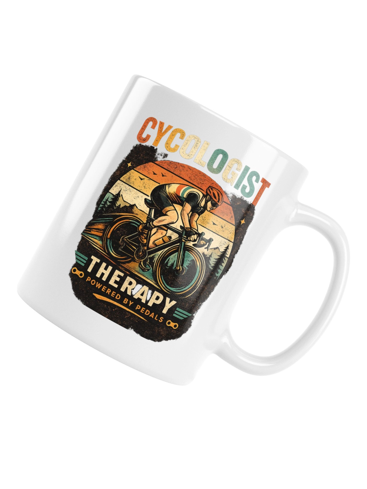 Cyclogist Therapy Retro Vintage Mug product image (16)