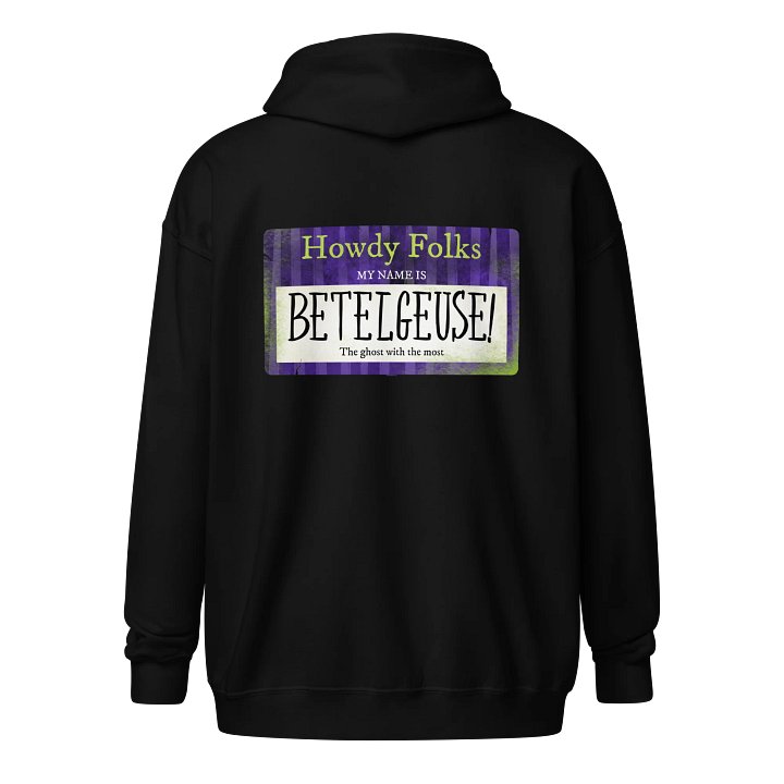 [UM Designs] My Name Is - Unisex Graphic Zip Hoodie product image (1)