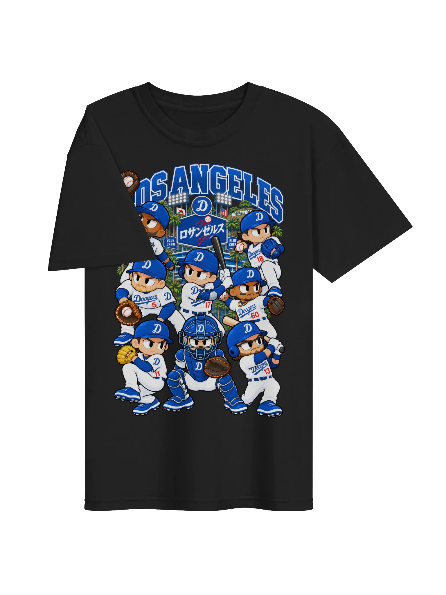 Los Angeles Baseball Animated Player T-Shirt product image (3)