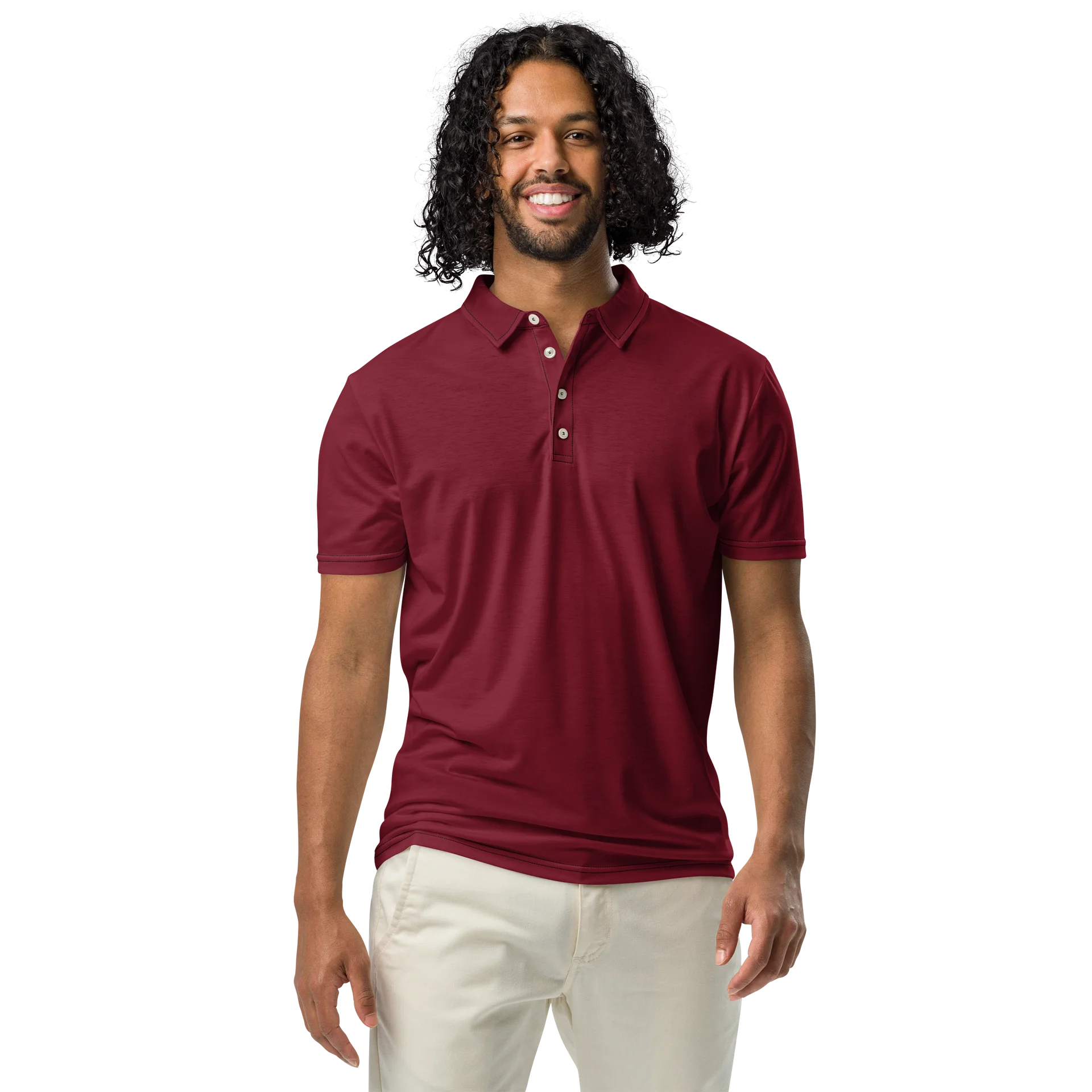 F&F Slim Fit Polo Shirt (MAR) product image (3)