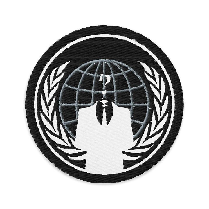 Anonymous Patch Gray & Black product image (1)