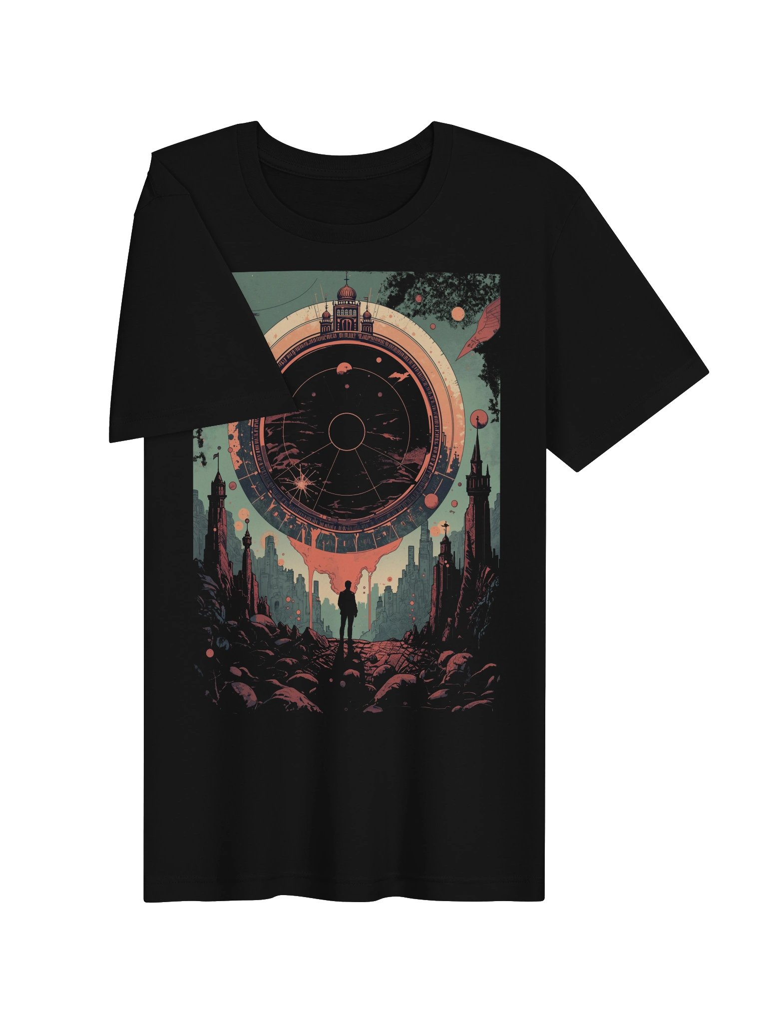 Portal City Graphic Lightweight T-Shirt product image (6)