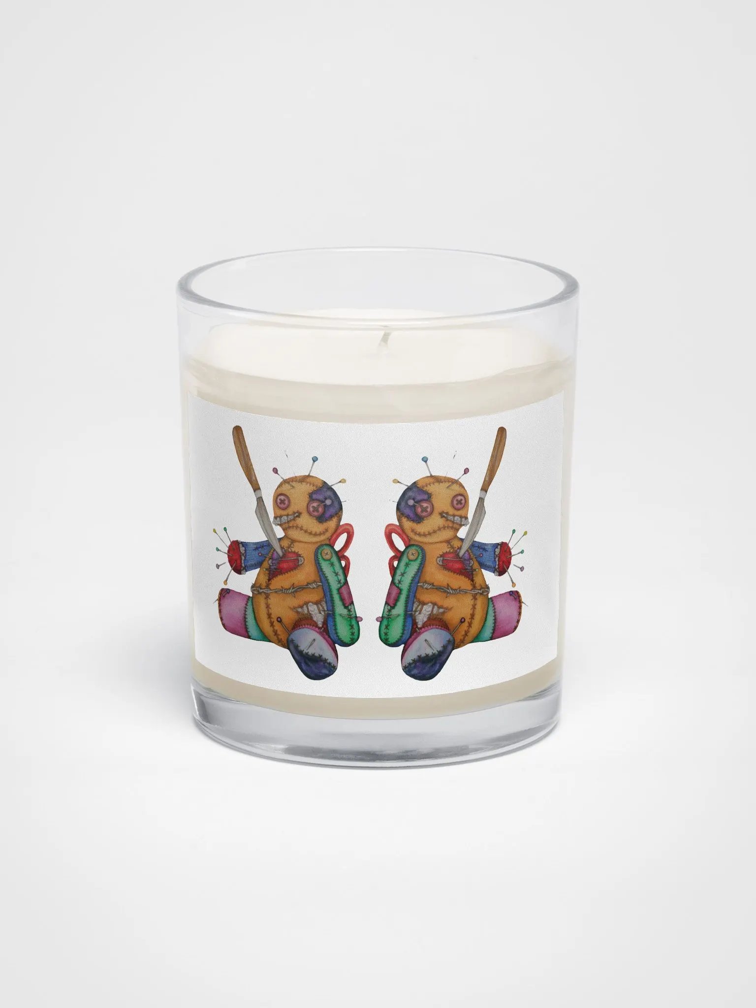 Stitches the Voodoo Doll Soy Wax Candle product image (1)
