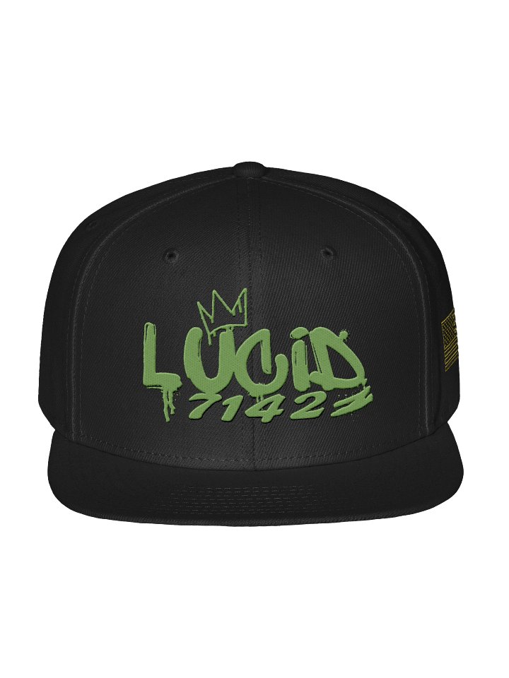 Lucid7142 Snapback – Crown & Flag Edition product image (1)