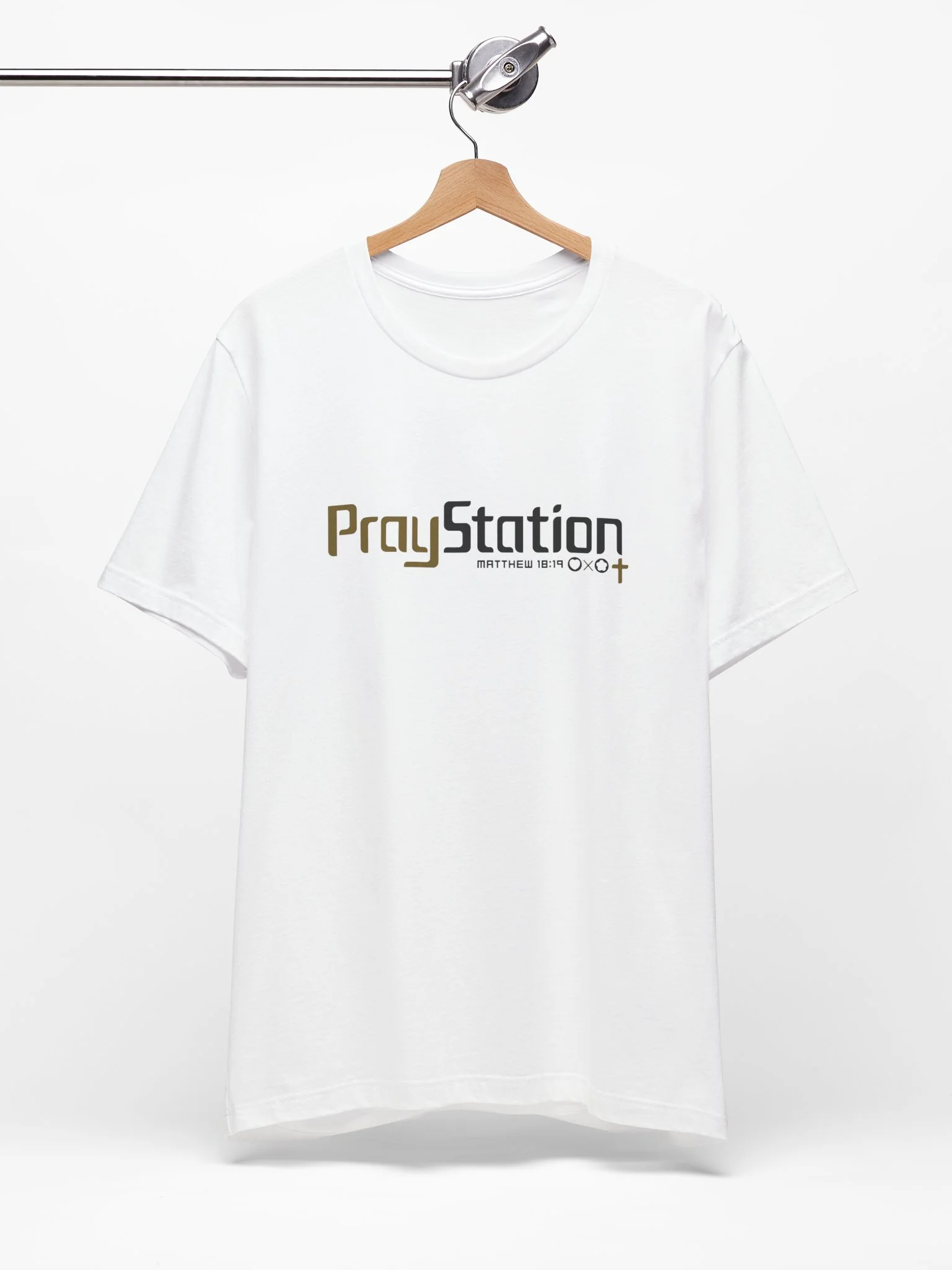 LXA PrayStation Classic Tee | Love X Aloha - Faith Collection | Premium Christian Apparel product image (4)