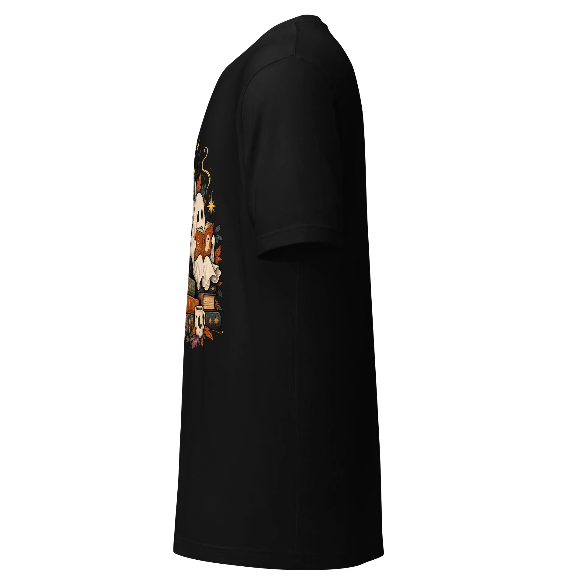 Cozy Ghost Book Club Halloween Tee product image (5)