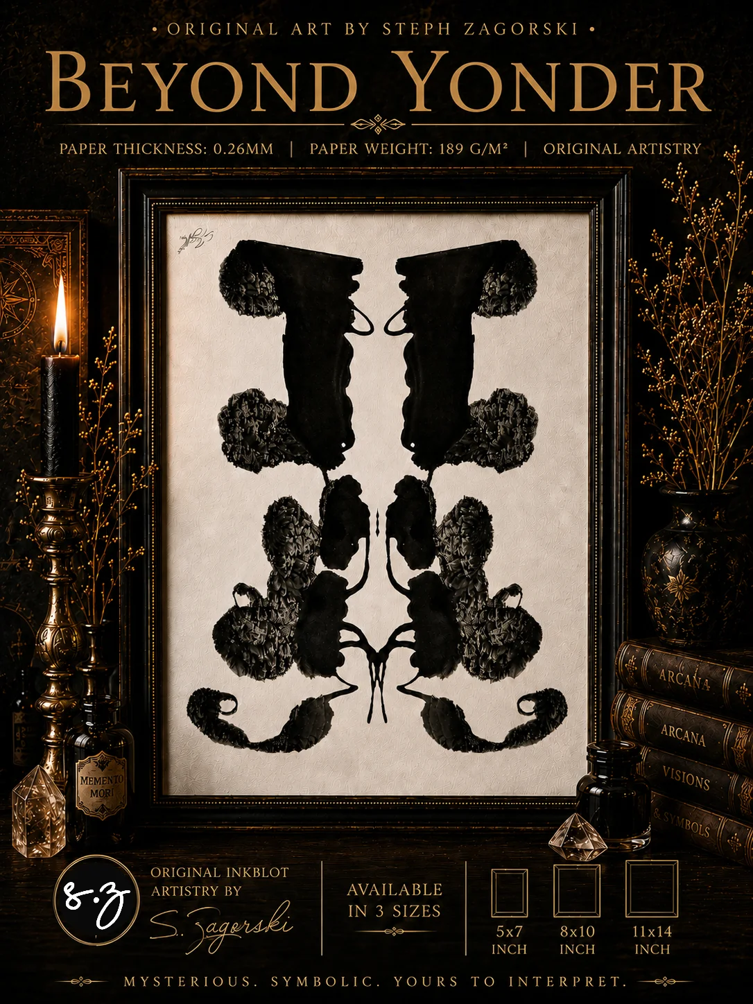Beyond Yonder | Inkblot Print product image (2)