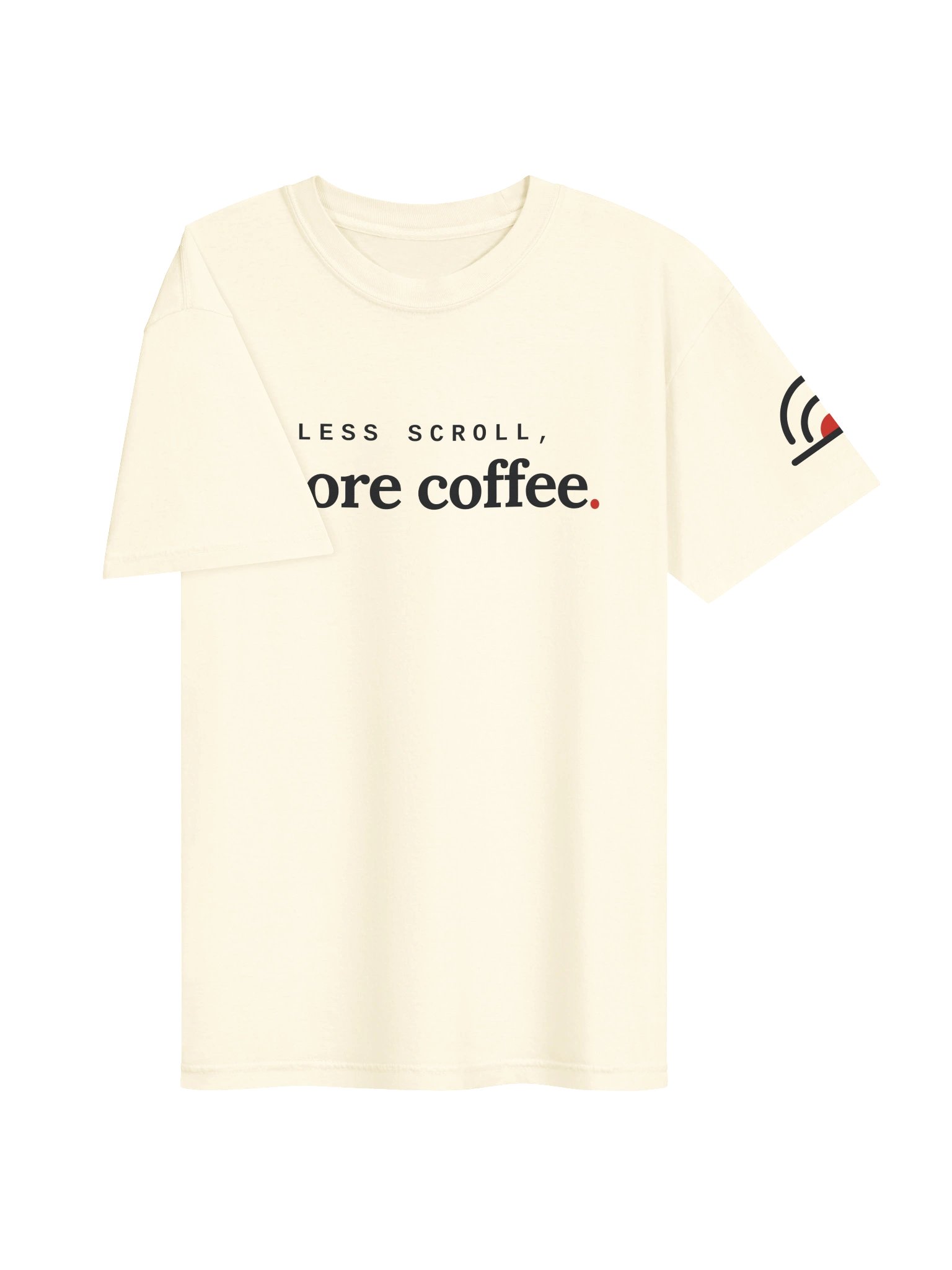 Less Scroll, More Coffee Heavyweight Tee product image (5)