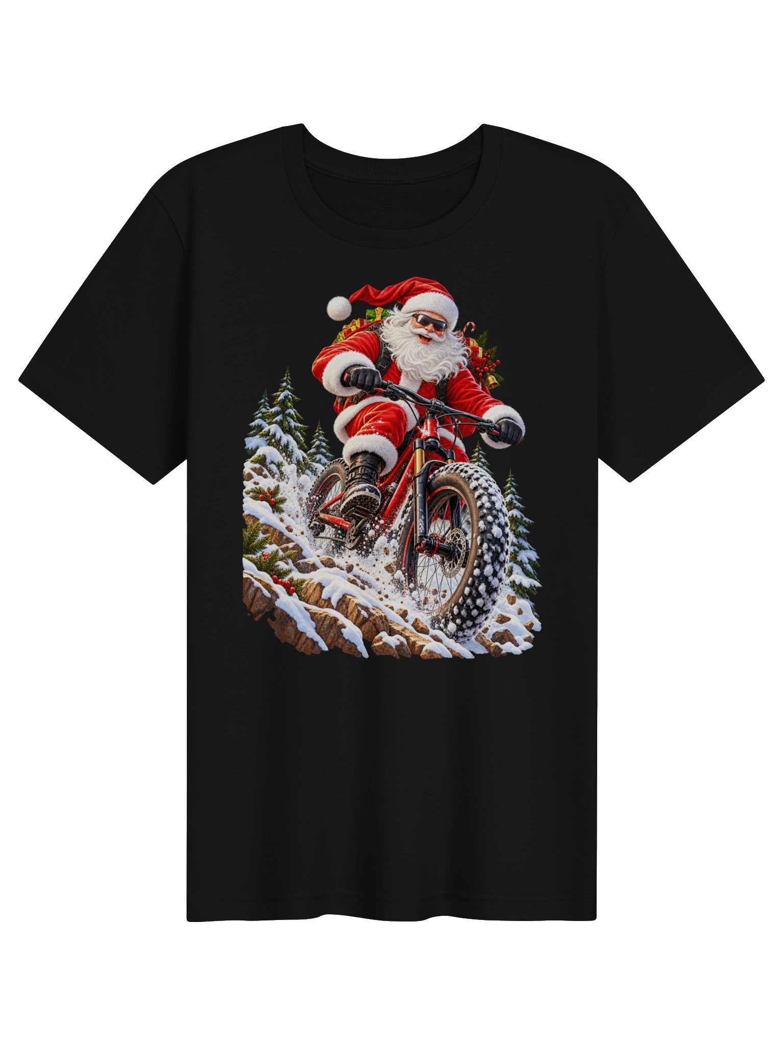 SANTA HITS THE TRAILS - MOUNTAIN BIKING product image (1)