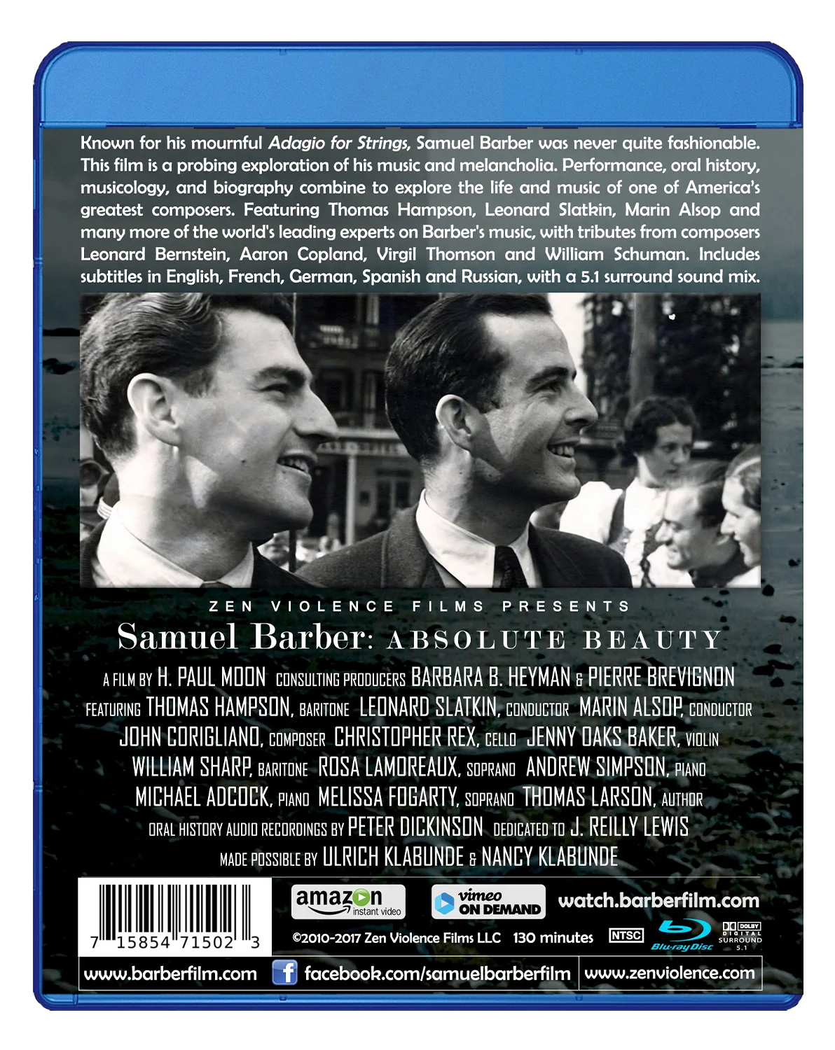 Samuel Barber: Absolute Beauty product image (2)