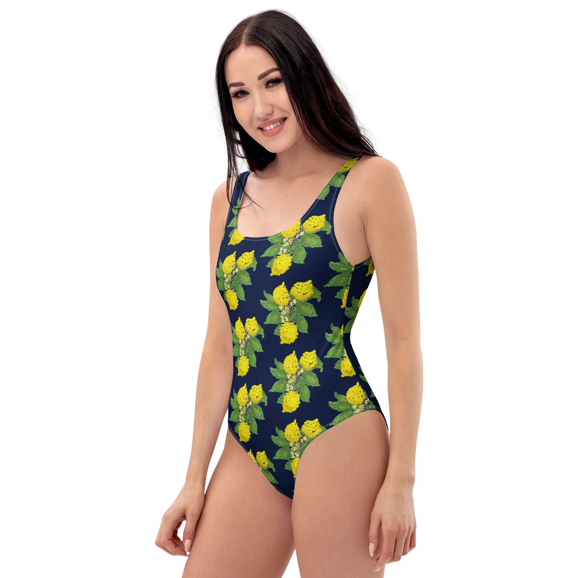 Lemon Love Blue One-Piece Swimsuit product image (5)