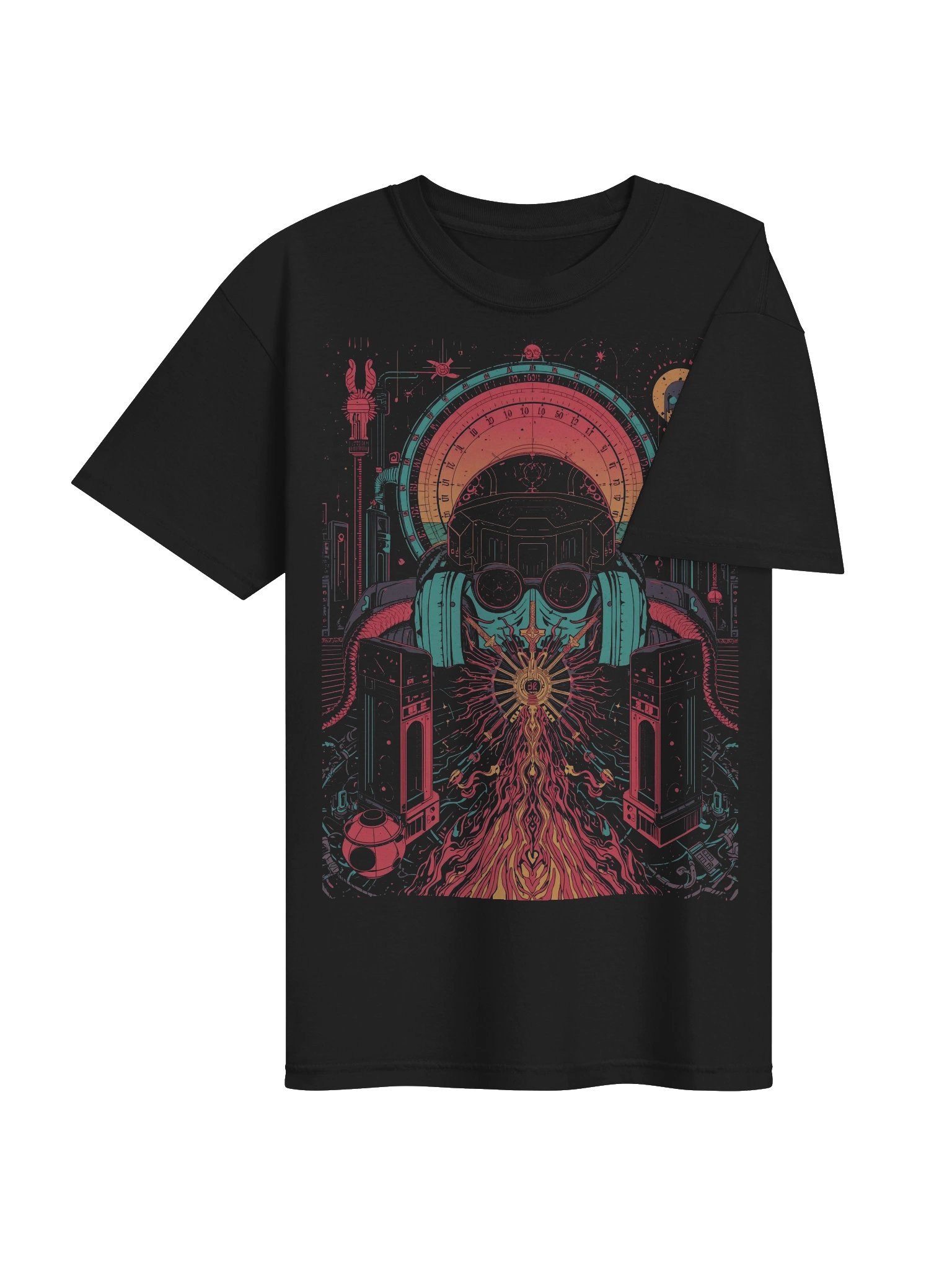 Cybernetic Dreamscape Heavyweight T-Shirt product image (7)