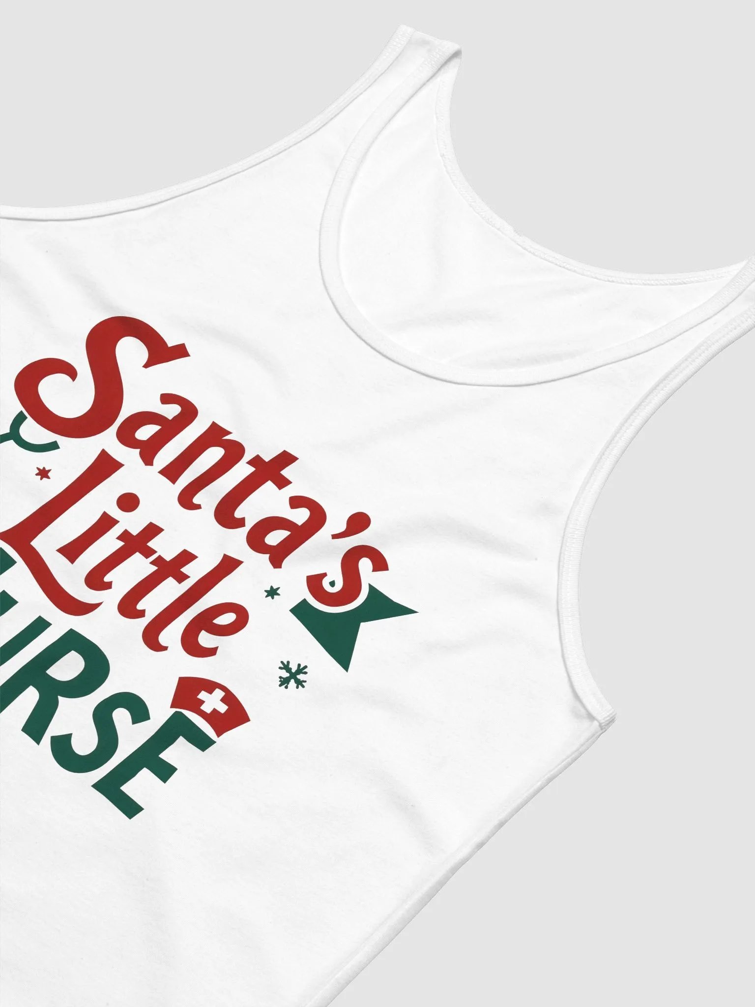 Festive Santa's Little Nurse Tank product image (16)
