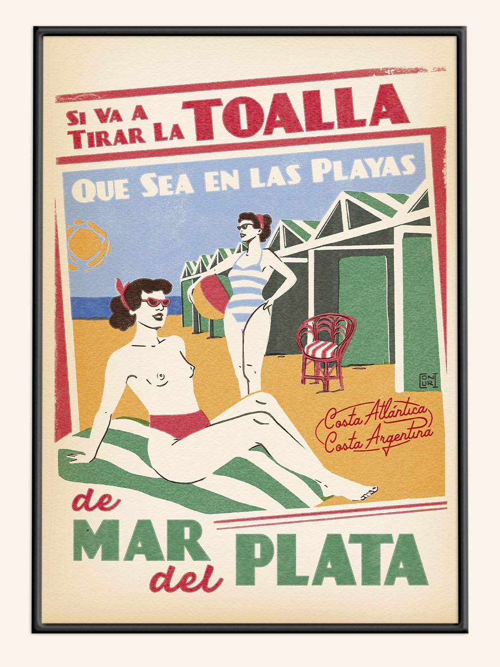 Mar del Plata Print product image (1)