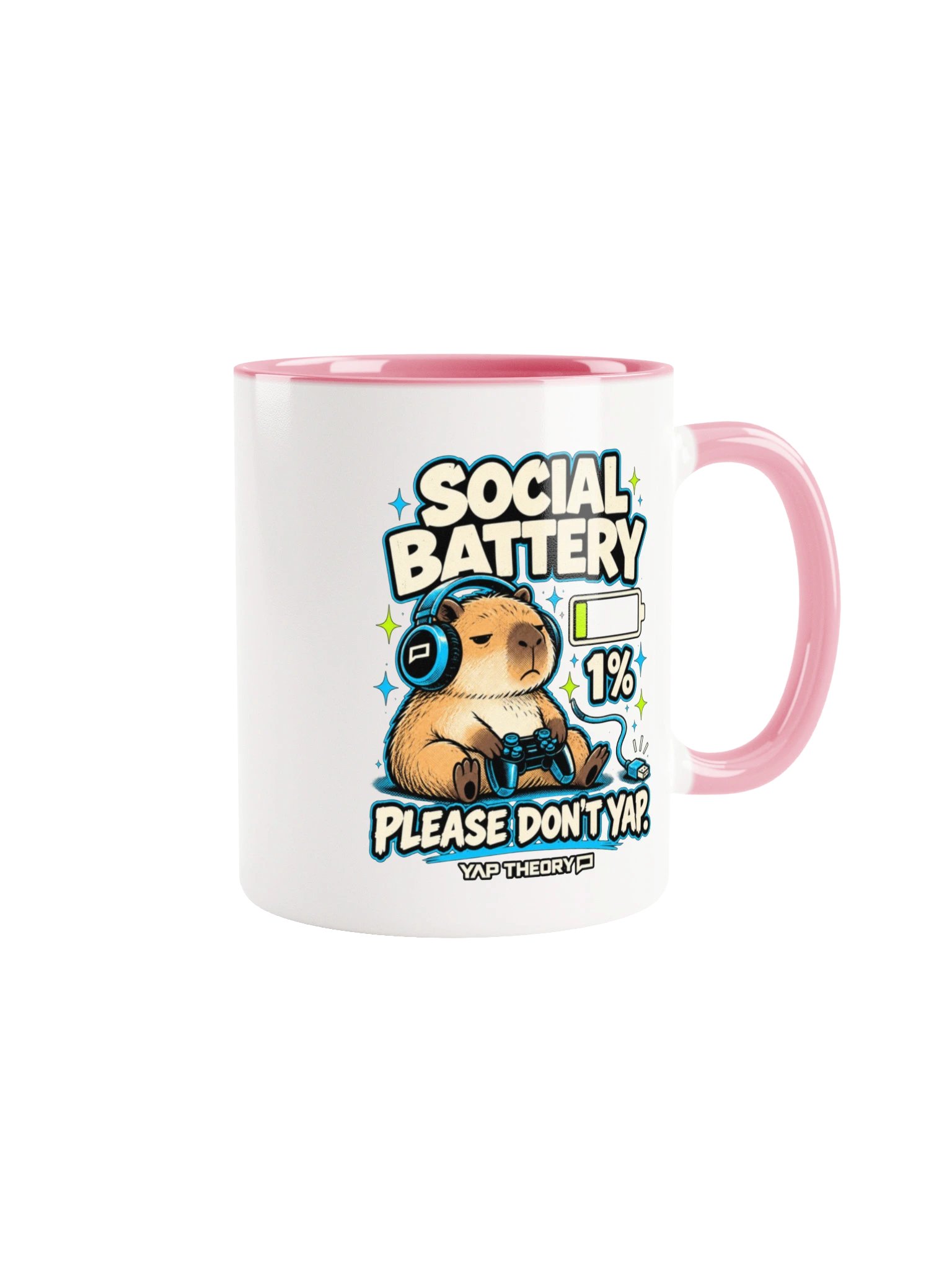 SOCIAL BATTERY Mug product image (1)