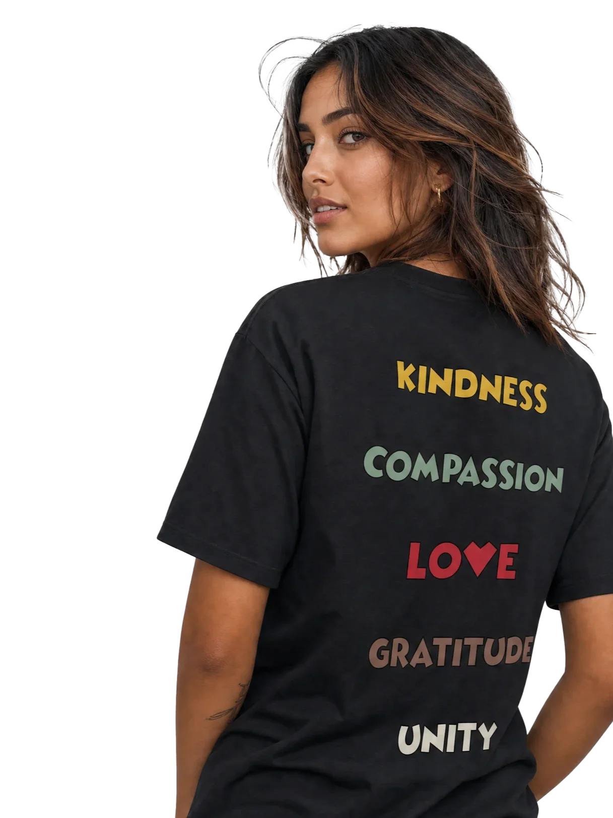 Five Values Tee - God’s Gang Signature T-Shirt (100% cotton - male) product image (2)