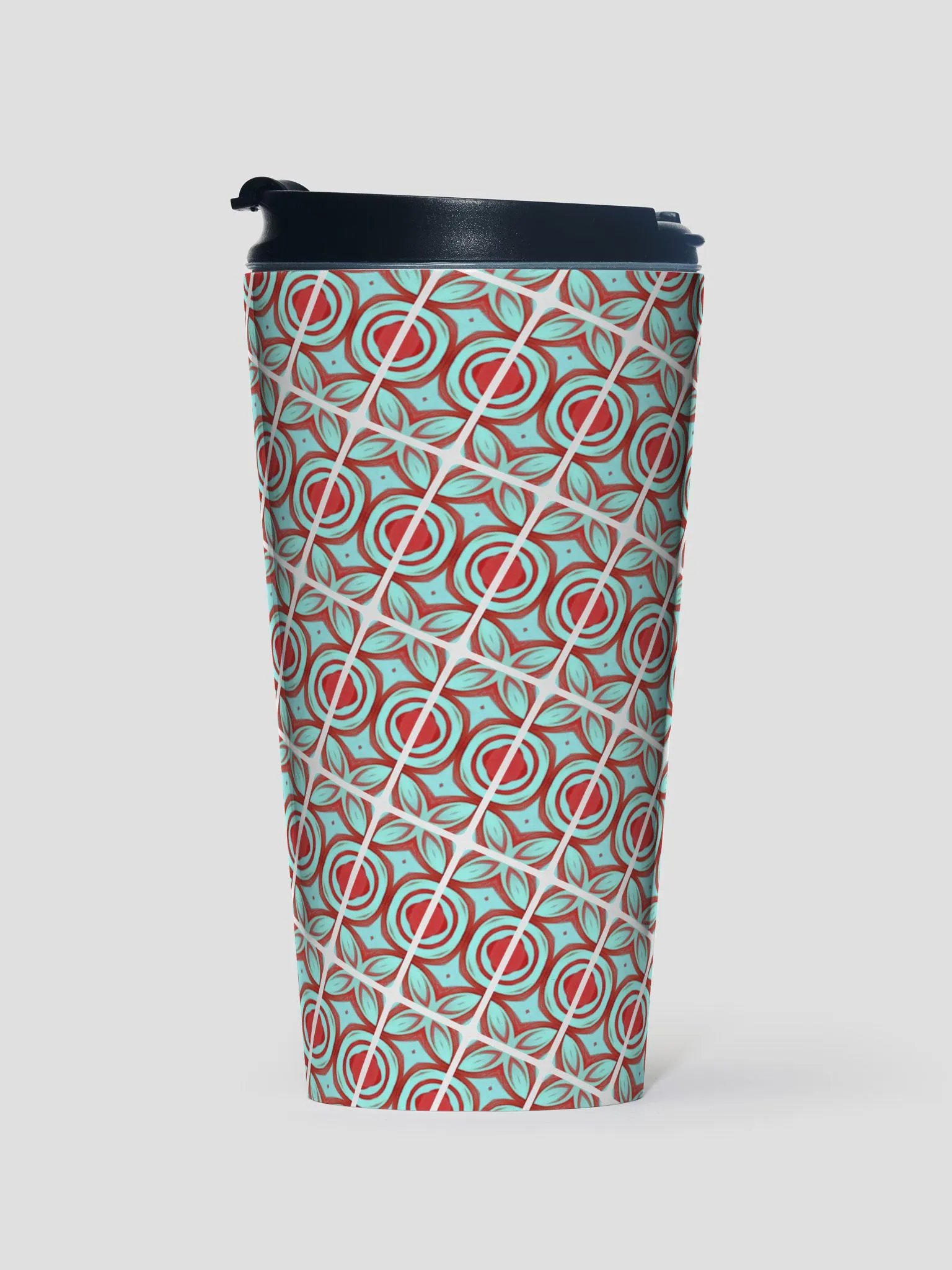 Blue & Red Diagonal Travel Mug product image (2)