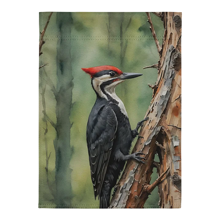 Pileated Woodpecker Garden Flag product image (2)