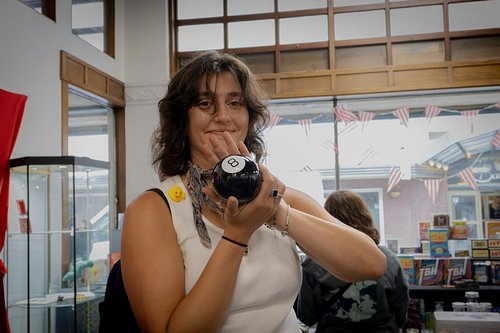 The magic 8 ball told me a few more people would go buy prints this week from Alaska Robotics before I take the show down