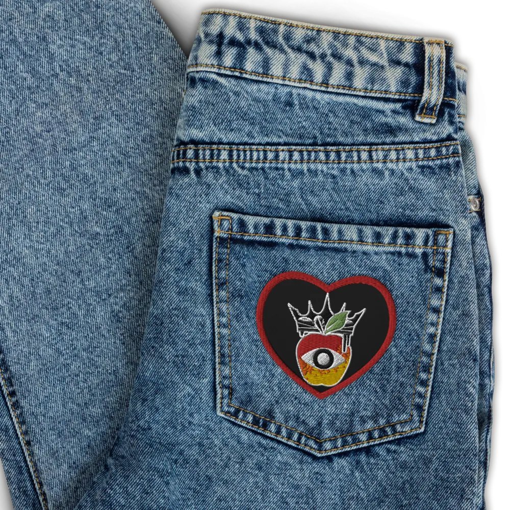 Crowned Apple (Color) ✦ Embroidered Patches product image (4)