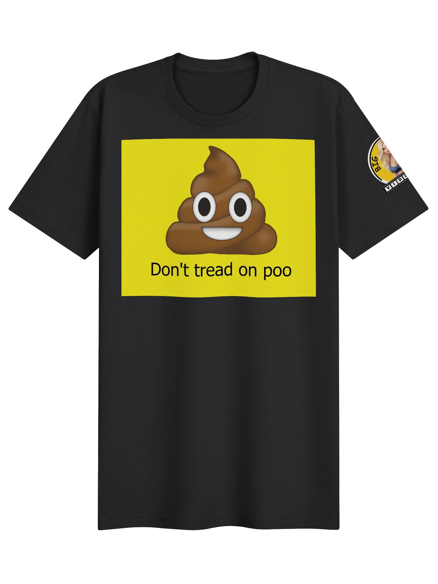 Don’t Tread on Poo T-Shirt product image (5)