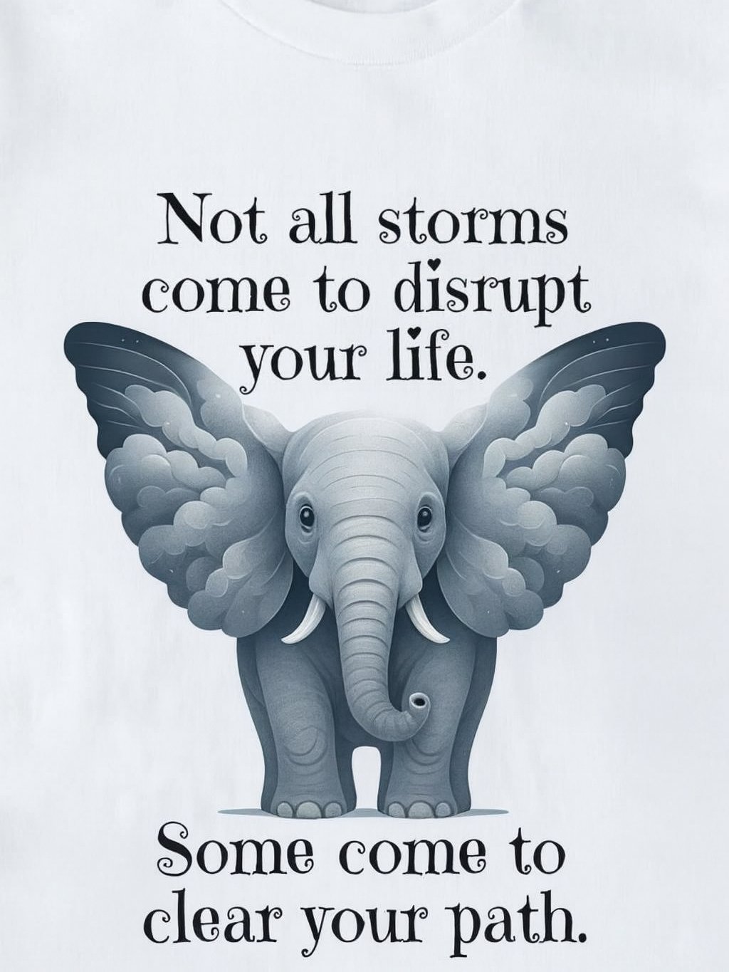 Winged Elephant Path Clearer Tee product image (1)