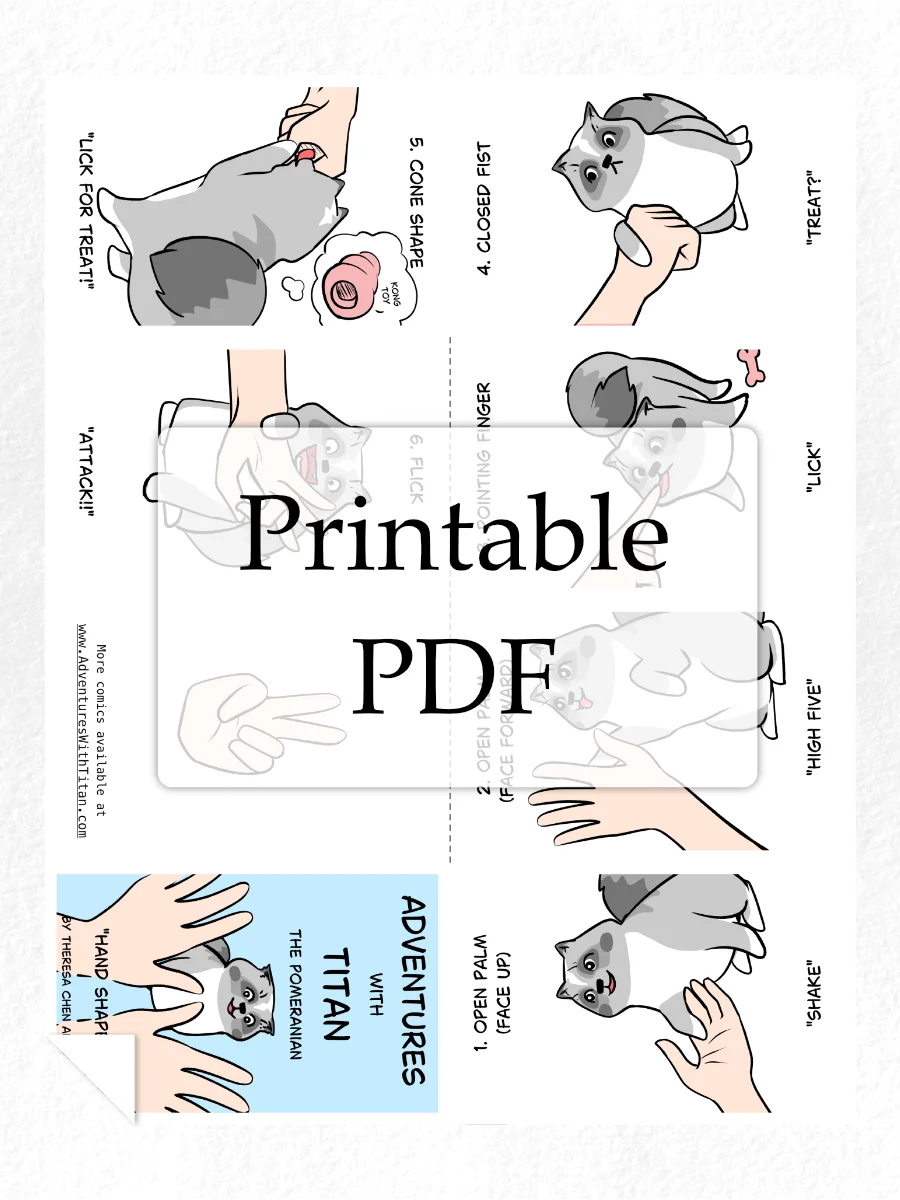 Minizine PDF: Hand Shapes product image (2)