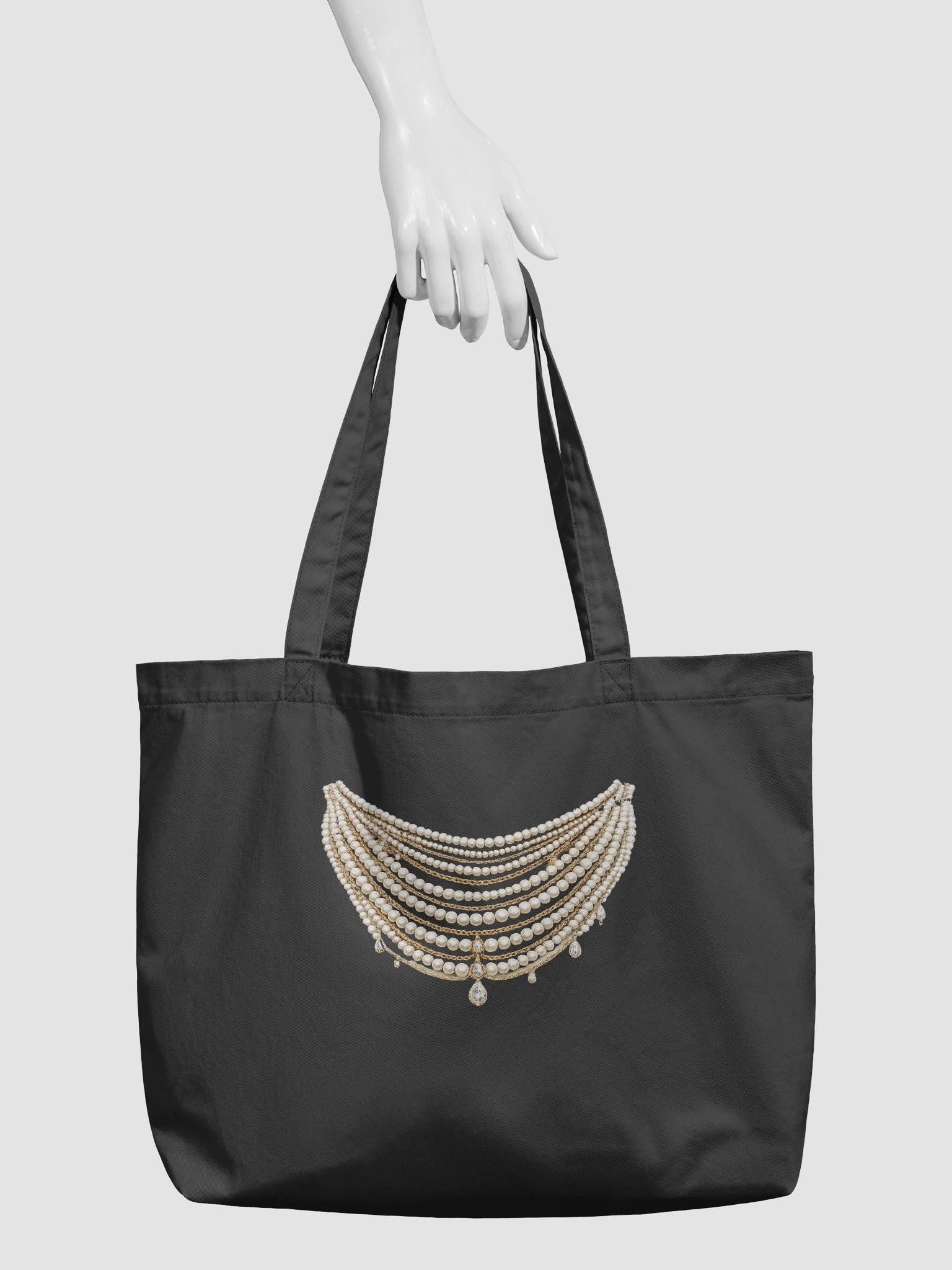 Pearl & Gold Statement Tote product image (6)