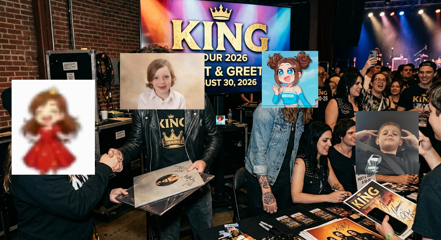 King Official ticket for August 30 2026 + Meet And Greet product image (1)