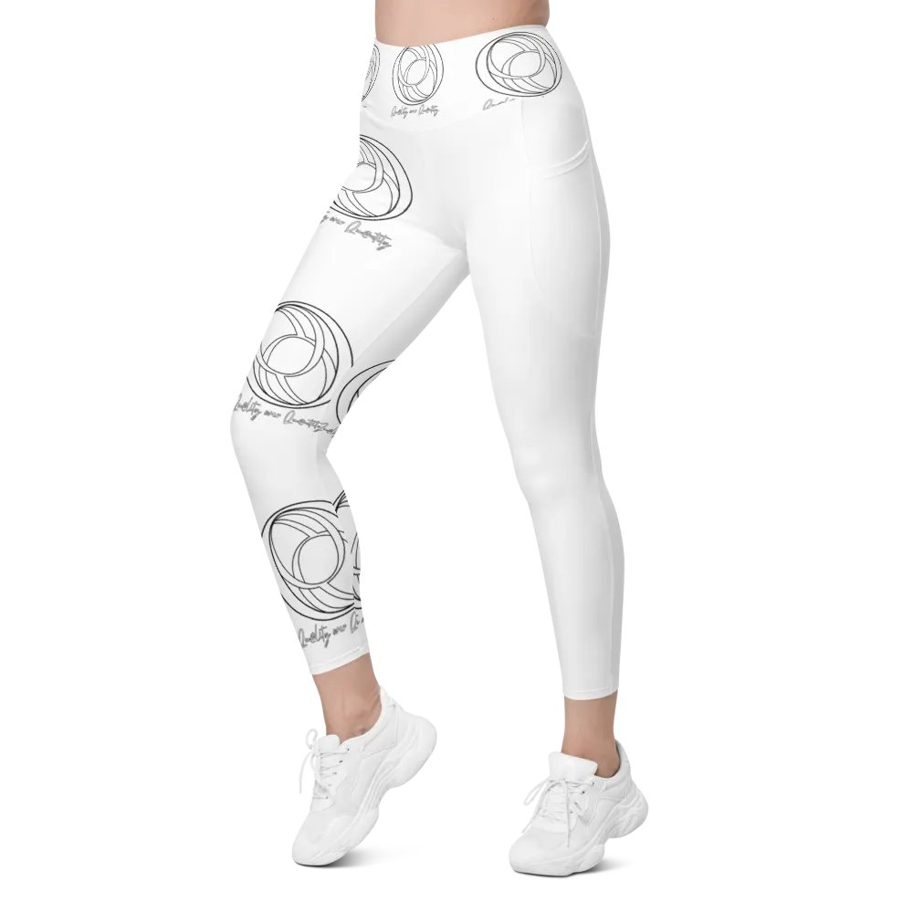 Women's Leggings (White) product image (2)