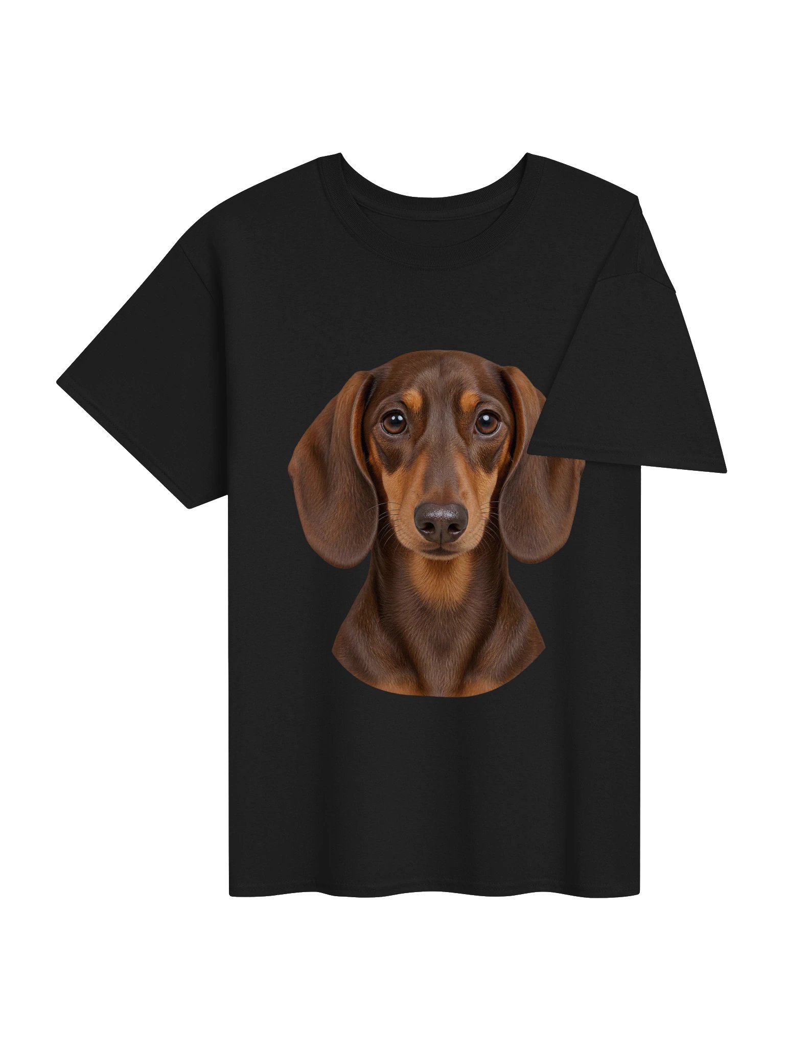 Dog - Dachshund (Face) — Unisex Gildan Heavyweight 100% Cotton T-Shirt product image (37)
