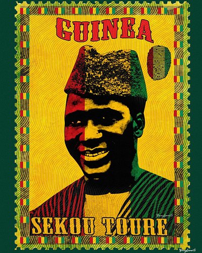 Gm🌞

Hi I'm Kev and I turn the history they didn't teach you into art 🎨 
Pan-African icons and freedom fighters reimagined as...