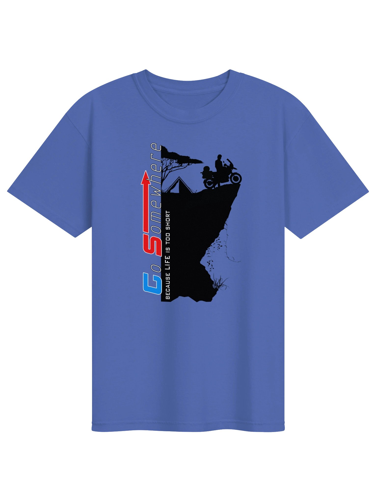 GS. Go Somewhere. Because life is too short. | MEN’S T-Shirt product image (2)