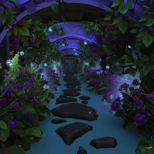 Indoor river walkway #worldofwarcraftedit #worldofwarcraft #wowhouse #wowdecor #worldofwarcrafthousing #wowhousing #wowhousin...