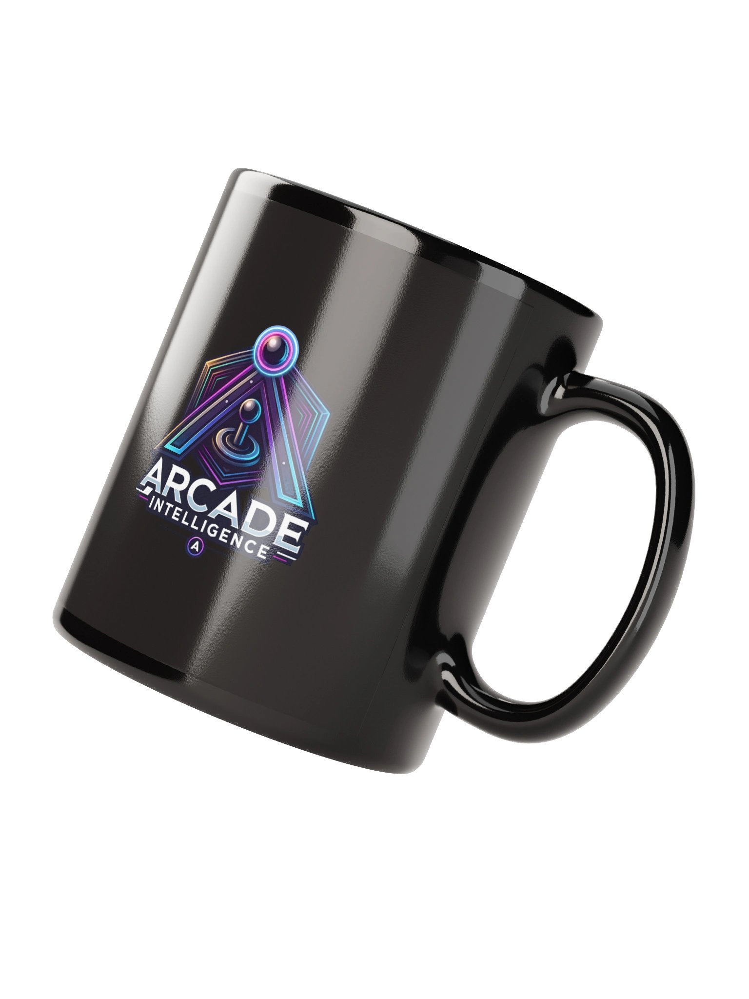 A.I. Black Glossy Coffee Mug product image (3)