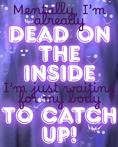 Feeling a bit over extended and over used up. What's new though? In the end, all I can do is put on my big girl panties and f...