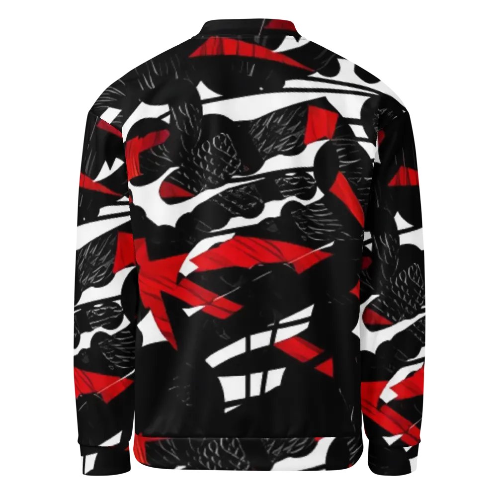 Dark Raven Bomber Jacket product image (3)