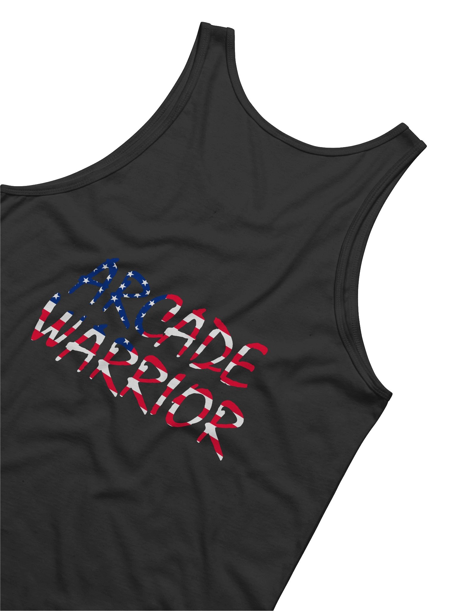 Arcade Warrior America 250 Logo Men's Tank Top product image (12)