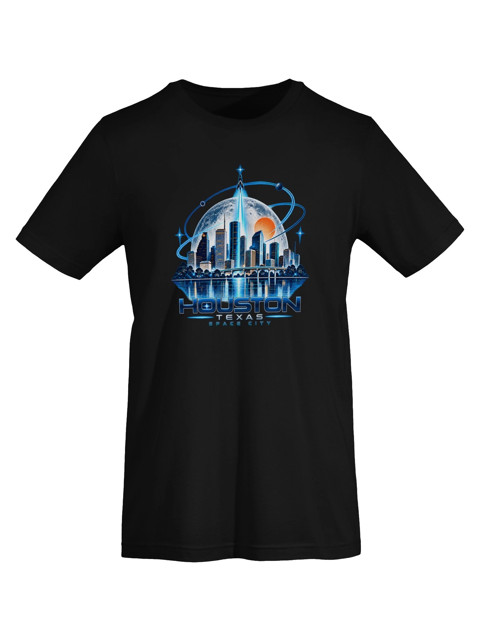 Houston Space City Skyline T-Shirt product image (5)