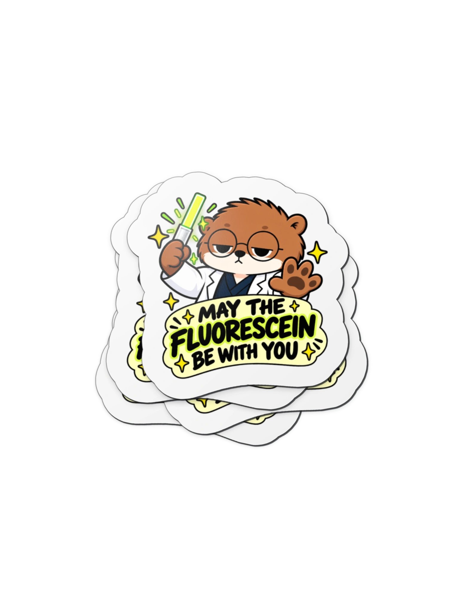 May the Fluorescein be with you magnet product image (4)