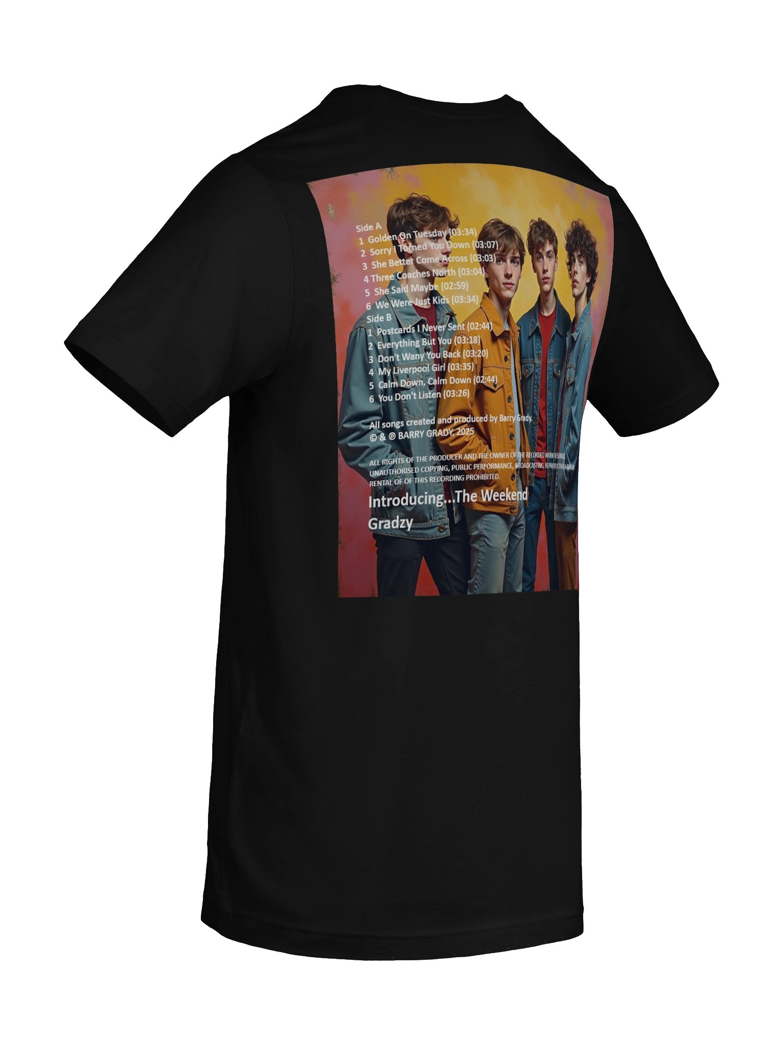'The Weekend' Gradzy Crew T-Shirt product image (10)