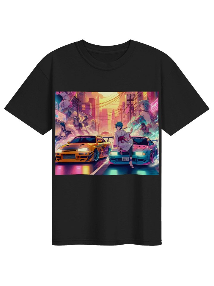 Cyberpunk Street Race Anime T-Shirt product image (3)