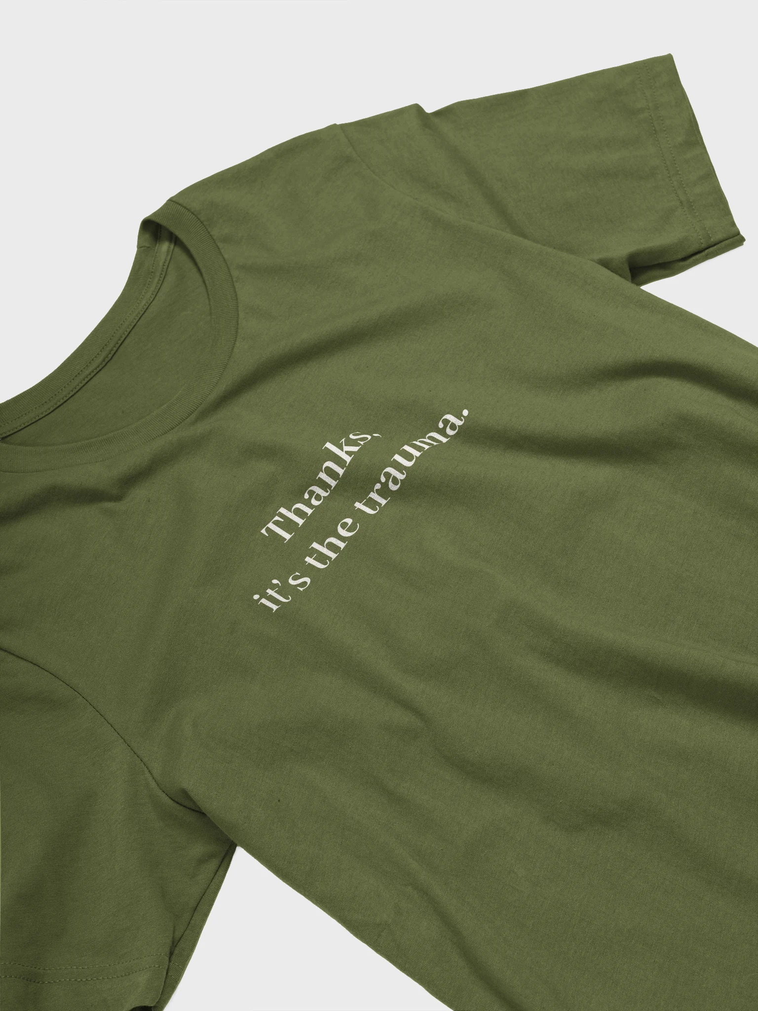 It's The Trauma Supersoft T-shirt product image (3)